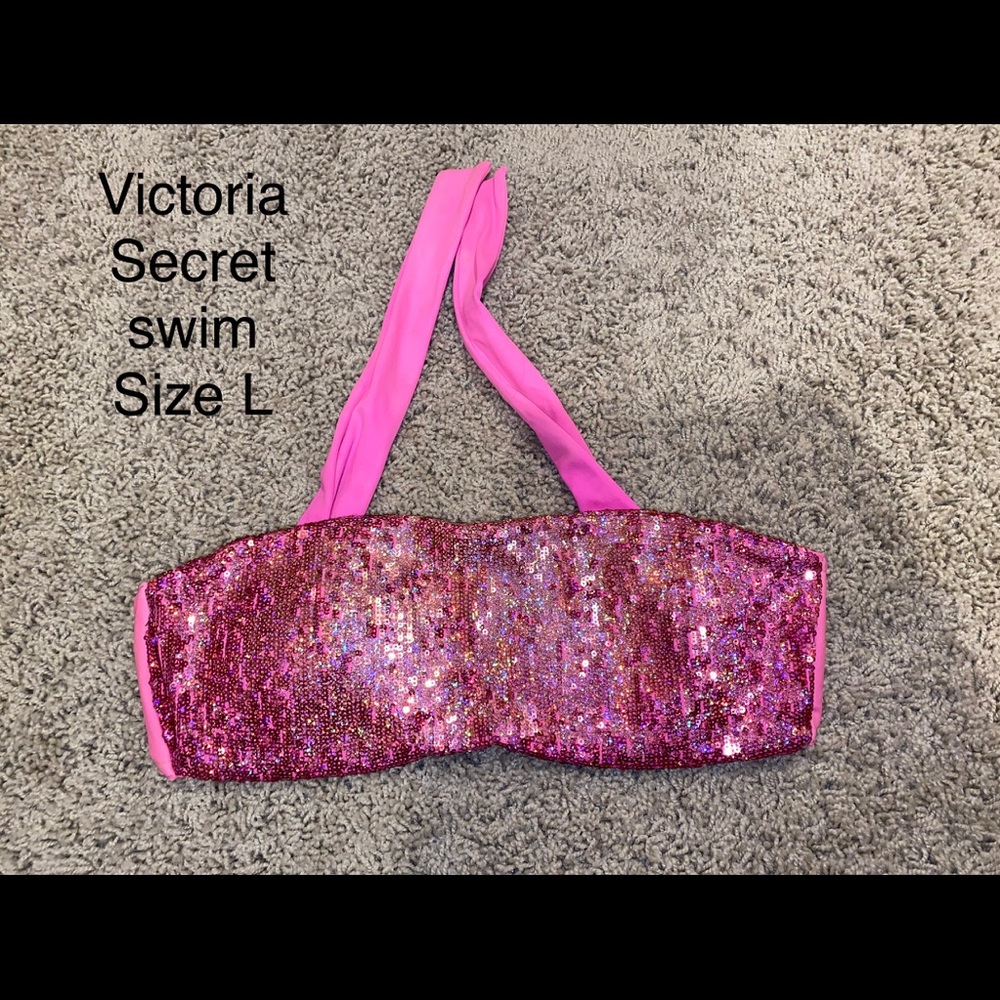 PINK Victoria’s Secret swim tops.